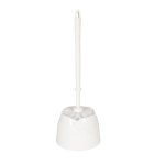 Toilet Brush Set – Round White