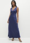Edit Empire Maxi Slip Dress - Navy