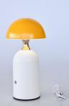 LED White Lamp Base Yellow Shade – 24X12.5CM