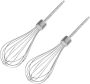 2PCS Hand Mixer Beater Parts Replacement For Kitchen Mixing Whipping Dough
