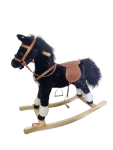 Kids Rocking Horse Black With Sounds