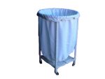 Soiled Linen Receiver With Canvas - At A Discount