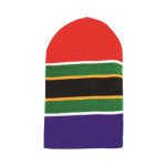 South Africa Flag Strip Beanie
