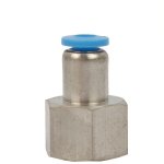 AirCraft Pu Hose Fitting Straight Stud 4MM-1 4" F