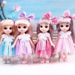 17CM 6.69IN Princess Doll Princess Suit Valentine's Day Gift Halloween Christmas Gift
