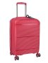 CELLINI Qwest 4 Wheel Carry On Trolley Red