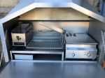 Tp 1200 Freestanding Gas Combo Braai TP20601 - 304 Stainless Steel