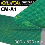 Olfa Mat Craft Multi-purpose 900 X 620MM A1 Self Healing Livestainable