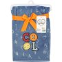 Made 4 Baby Embroid Applique Flannel Blanket Collegiate