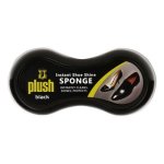 Plush Black Shoe Shine Sponge 4.55G