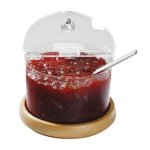 Cool Bowl 4 Piece Set 1L With Beech Wood Base By Aps