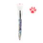 Flat Top Kabuki Foundation Brush - Premium Makeup Brush For Face Foundation Blush Blending Buffing Cosmetic With Durable Sparkling Handle