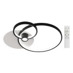 Equinox Dimmable Ceiling Light Black And White