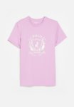 Polo Girls Daniella Short Sleeve Printed Tee - Orchid Pink