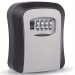 Waterproof Combination Key Lock Box - Secure Outdoor Realtor Lockbox For House & Car Keys With Code - Durable Master Key Storage