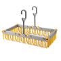 Laundry Clothes Hanger Dryer With Clips Set Of 2