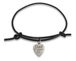 Adjustable Rope Bracelet With Charm