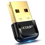 USB Bluetooth 5.3 Adapter For PC Edup USB Bluetooth Dongle Receiver Support Windows 11 10 8.1 Plug And Play For Desktop Laptop M