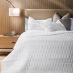Loam Premium Cotton Quilt White - King 250X270CM