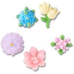 Beaded Flowers 5 Pack - Multi Osfa