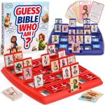 Garybank Guess Bible Who Am I Games For Kids 24 Holy Bible Characters With Life Story & Verse Cards Bible Trivia Study Supplies