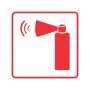Hand Held Emergency Alarm Safety Sign Fb 13