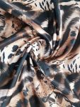 Printed Jacquard Duchess Satin
