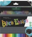 Faber-Castell Black Edition Colour Pencils 100 Pack - In Cardboard Wallet