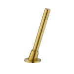 Florence Brass Deck Mount Pull Out Shower Round
