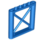 Parts Support 1 X 6 X 5 Girder Rectangular 64448 - Blue