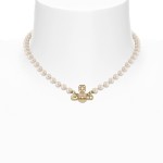Kitty Pearl Necklace -gold white Opal