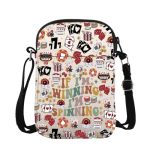 Casino Gambling Crossbody Bag 777 Slot Machine Gift Casino Gambler Poker Chip Gift If I'm Winning I'm Spinning Messange Bag Spin