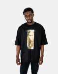 Shadow Graphic Black T-Shirt - XXL Black