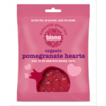Organic Pomegranate Hearts 75G
