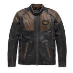 Men’s Triple Vent Systemtrostel Leather Jacket