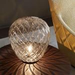Pino Clear Glass Table Lamp
