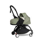 Babyzen Yoyo 2 Including 0 Month & 6 Month + Colour Packs - Black Yoyo+ 6+ Colour Pack Olive