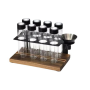 Coffee Beans Storage Container Display Rack Tea Tube Bottle