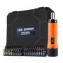 Knine Outdoors Torque Screwdriver Wrench Driver Set 10-70 Inch Pounds Lbs For Maintenance With T-bar Handle 40 Hex Bits 1/4" Socket Shaft Extension