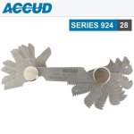 Accud Pitch Gauge Whitworth 55 4-62TPI AC924-062-28