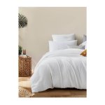 Coconut Creme White Duvet Cover Set
