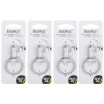 Nite Ize Dualpass Dual Chamber Key Ring - Heavy-duty Carabiner Clip With Inner Gate - Organizer Keychain For Multiple Keys & Fob