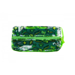 Clear Pvc Gamer Pencil Case - Green