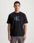 Calvin Klein 16S Tricolor Monologo Graphic Black T-Shirt - XXL Black
