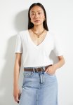 Edit V Neck Top - White