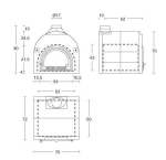 - Pizza Oven - 72CM