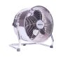 Taurus Fan 3 Speed Floor Fan Steel Silver 25CM 80W