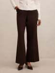 Marissa Petite Wide Leg Pants - 16 Chocolate