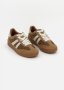 Mesh Inset Lace-up Trainers