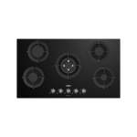 Defy 90CM Gemini Gas On Glass Hob Black